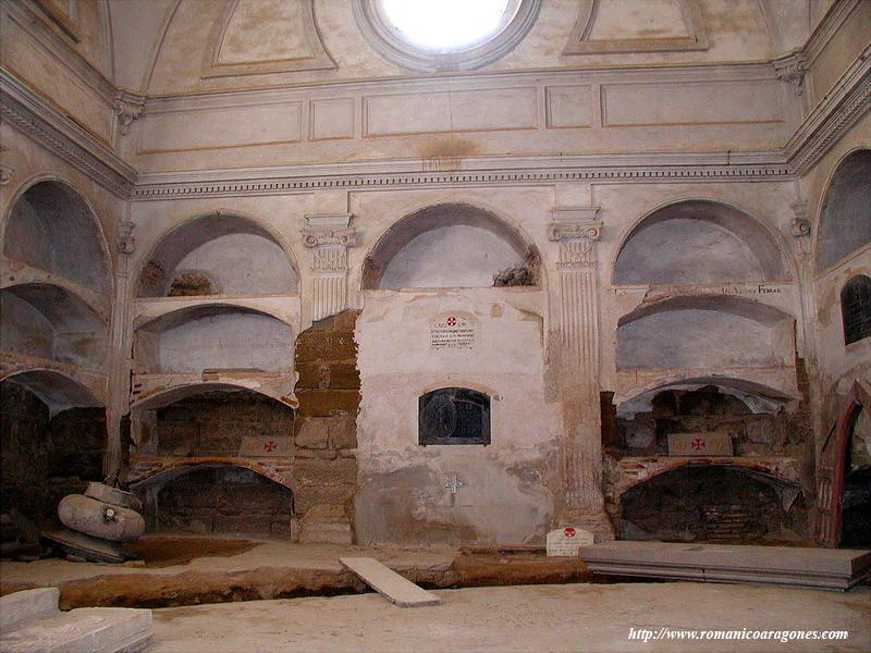 CAPILLA FUNERARIA DE LAS MONJAS, EN EL SITIO DEL BSIDE NORTE.